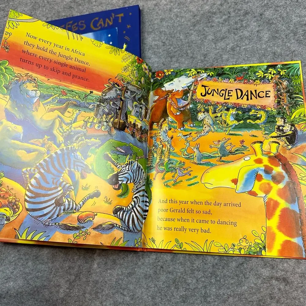 Giraffes Can't Dance Andreae Rees AUTOGRAPHED SIGNED Boxed Hardcover Deluxe Set